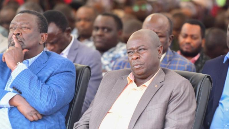 File image of Deputy President Rigathi Gachagua and Prime CS Musalia Mudavadi